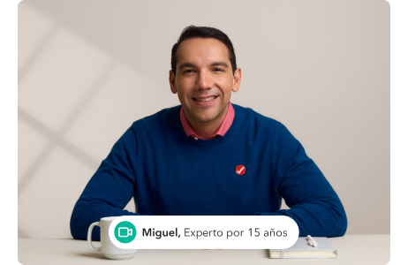 Conoce a Miguel, uno de nuestros expertos bilingües. Tiene 15 años de experiencia.